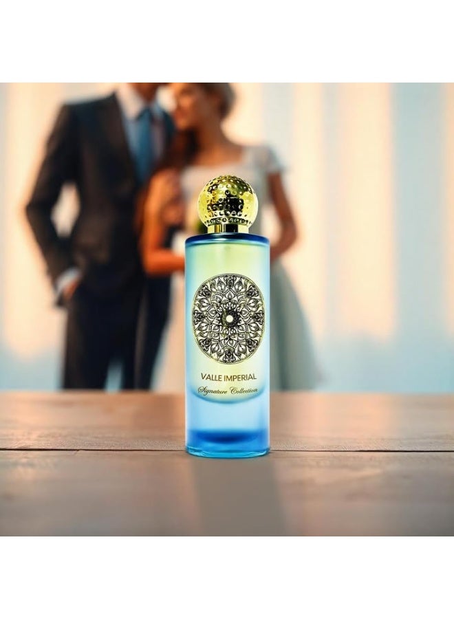 روزماونت فالي إمبيريال | أو دو بارفان 100 مل من مجموعة سيجنتشر | مزيج من الفلفل الوردي والعنبر الأبيض والمسك | عطر ملكي للنساء والرجال - Image 4